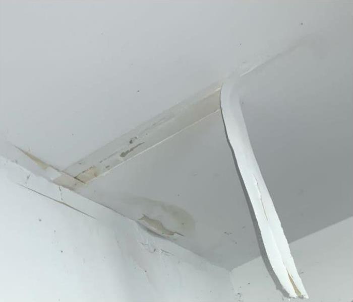 Home in Dayton with a water damaged ceiling